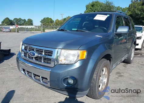 2012 Ford Escape Limited from USA, damaged, VIN 1FMCU0E77CKC64084